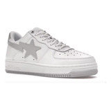 Sneakers A Bathing Ape Bape Sta Low White Grey