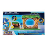 Sonic The Hedgehog Juego Zona De La Colina Verde Con Figura