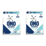 Kit 2 Pacotes Lava Roupas Omo Pro Profissional Clinical 8 Kg