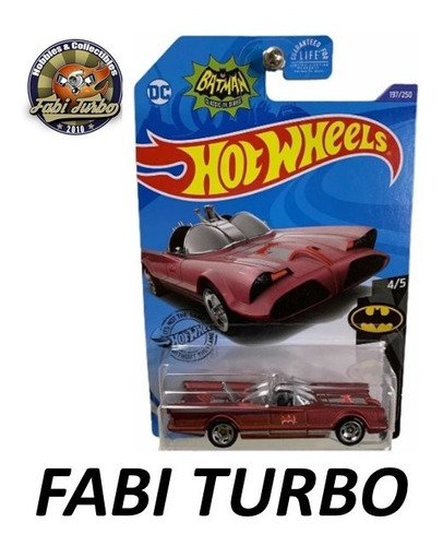 Hot Wheels 2020 Batman 1966 Tv Series Batmobile Excl Kroger