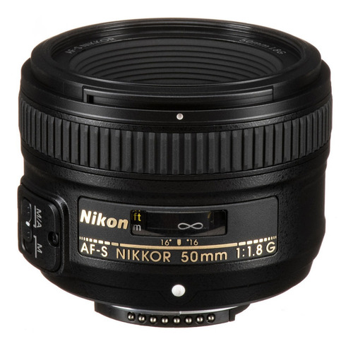 Lente Nikon Af-s 50mm 1.8g + Parasol + Bolso  Factura A Y B
