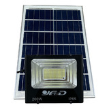 Reflector Solar 200w Carcasa Negra - Jfd