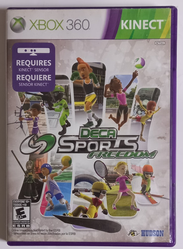 Jogo Deca Sports Freedom Original Xbox 360 Midia Fisica Cd.