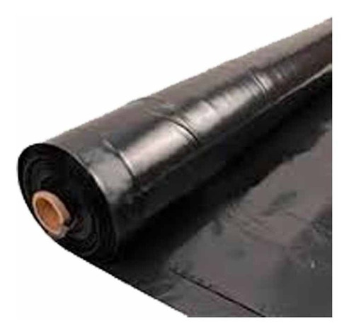 Film De Polietileno Agropol Negro 6m X 200 Micrones X 25 Mts