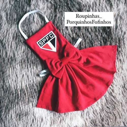 Roupa Pet Time São Paulo Mini Coelho E Porquinho Da India