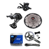 Grupo Kit Shimano Deore M6100 1x12v K7 10-51d 12v + Pedivela