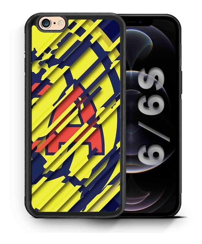 Funda Protectora Para iPhone Club America Tpu Case Futbol