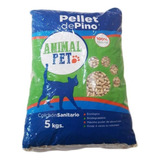 Pellet De Pino Animal Pet Bolsa 5 Kg Pellet Sanitario Gatos