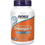 Ahora Suplementos, Omega-3 180 Epa / 120 Dha, Destilado Mole