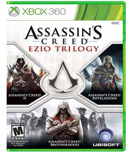 Assassins Creed The Ezio Trilogy Xbox 360 Nuevo