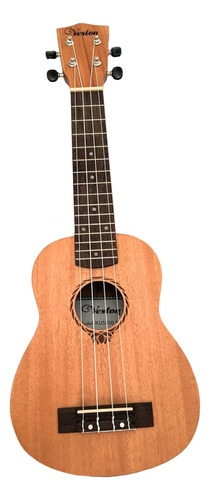 Ukelele/ukulele Soprano Veston  Natural Con Funda Acolchada