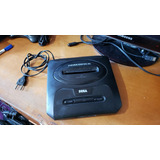 Mega Drive 3 Com Entrada Pra Sega Cd Só O Console Sem Nada Liga Mas Sem Imagem. K1