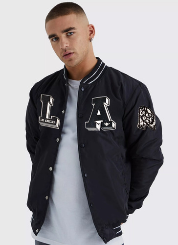 Campera Varsity Los Angeles. Bomber