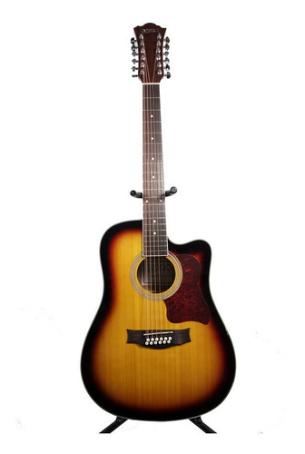 Guitarra Acustica Campero Docerola De Caobilla Sunburst