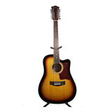 Guitarra Acustica Campero Docerola De Caobilla Sunburst