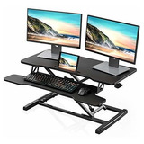 Mesa De Trabajo - Height Adjustable Standing Desk Converter 