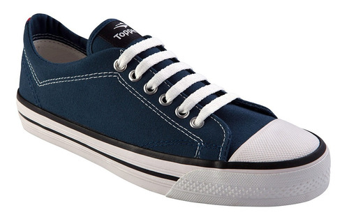 Zapatilla Topper Derby Lona Azul Unisex