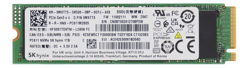 Ssd Sk Hynix Pc611 1tb M.2 2280 Nvme Pcie 3.0 - 3,400 Mb/s