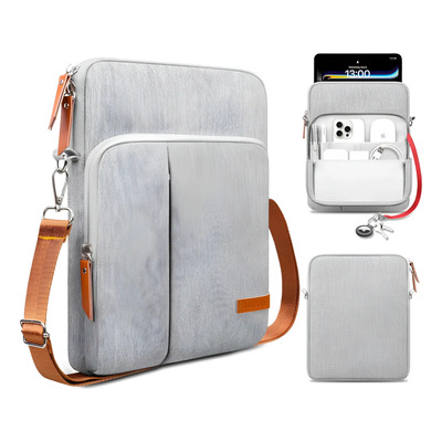 Mochila Para iPad Air Pro 11 Maletin Funda Bolsa Estuche Gris 11
