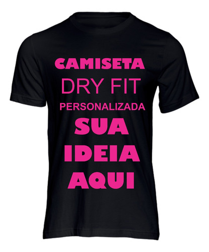 Camisetas Dryfit Camisa Dry Fit  Personalizada Logo Empresa 
