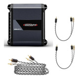 Kit Modulo Amplificador Soundigital Sd400.4 +1 Rca +2 Cabo Y