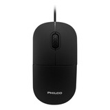 Mouse Óptico Philco Alámbrico Usb-122un Negro 