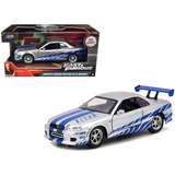 Brian Nissan Skyline Gtr R34 Rapido Furioso Jada 1:32 Ofert!