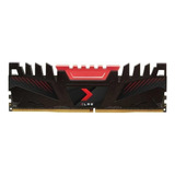 Memoria Ram Xlr8 Gamer Color Negro/rojo 8gb 1 Pny Md8gd43200xr