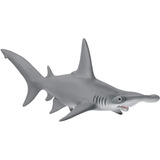 Figura De Animal Decorativa Schleich Tiburón Color Gris