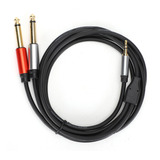 Cable De Audio 2 En 1 1,8 M 3,5 A 6,35 Lotu Dual Cable 3,5 A