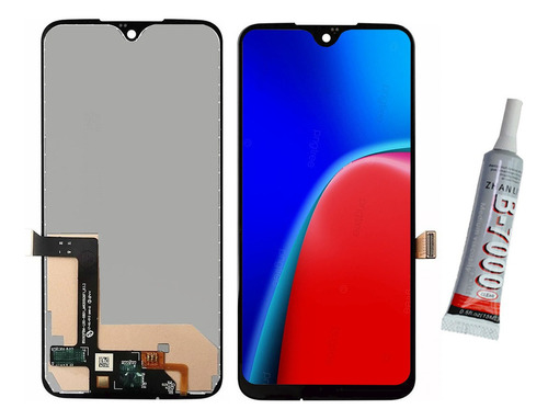 1 Pantalla Completa For Moto G7/ G7 Plus + Grip