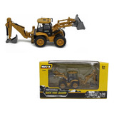 Pajarita Retro-excavadora Huina Escala 1:50 Back Hoe Loader