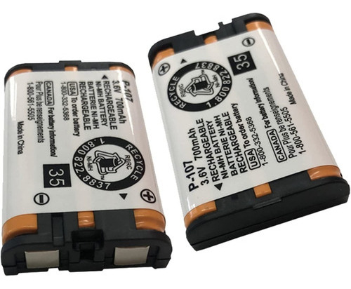 2pz--batería Para Teléfono Panasonic Hhr-p107 Kx-3031 