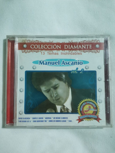Manuel Ascanio Colección Diamante Cd Original Nuevo 