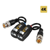 Balun El Par Camara De Seguridad 4mpx 8mpx 4k Utp 100% Cobre