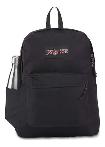 Mochila Original Resistente Jansport Superbreak Black Preta