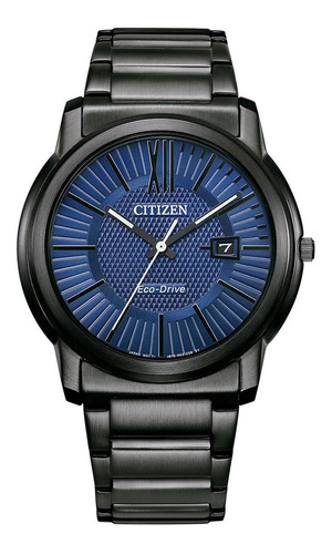 Citizen Eco-drive Aw1217-83l Blue Black ........... Dcmstore Color De La Correa Negro Color Del Bisel Negro Color Del Fondo Azul