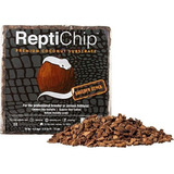 Reptichip Premium Sustrato De Reptil De Coco, 72 Cuartos De 