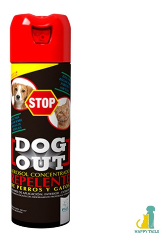 Dog Out - Repelente Perros Y Gatos X 440 Cm3 - Happy Tails