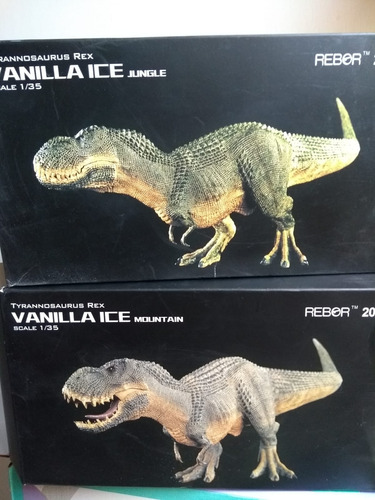 Vanilla Ice Rebor V-rex 2 Versiones Dinosaurio Vastatosaurio
