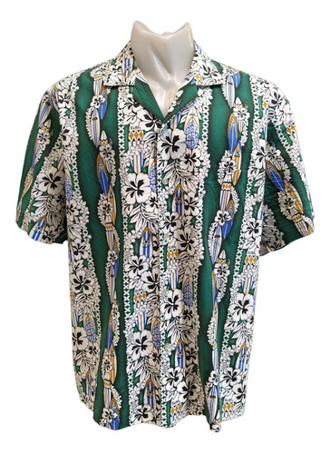 Camisa Hawaiana Americana Ky's Made In Hawaii Talle Xxl