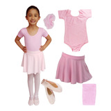 Ballet Completo Roupa Balé Conjunto Lindo