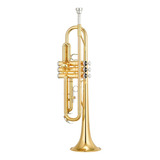 Trompeta Dorada En Sib Ytr233 Ytr 233 Yamaha Banda Orquesta 