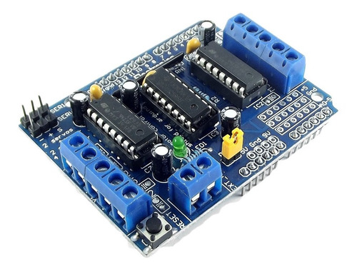 Shield L293 L293d Arduino Paso A Paso Dc Servo Robotica Ubot