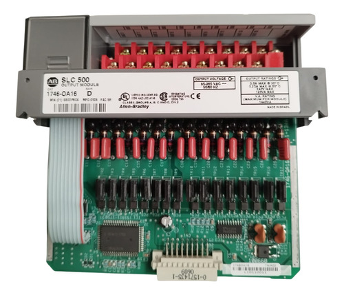 Allen-bradley 1746-oa16 (novo) - Módulo De Saída