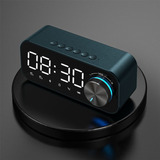D Reloj Despertador De Radio Digital Con Bocina Bluetooth