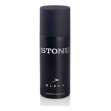 Desodorante Aerosol Hombre Stone Black 150 Ml
