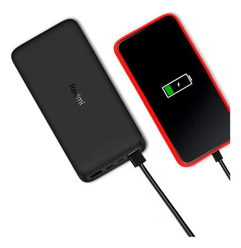 Power Bank Carregador Portatil 20000mah Xiaomi Micro Usb-c