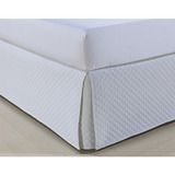 Saia P/ Cama Box - Atenas - King Size - Branco