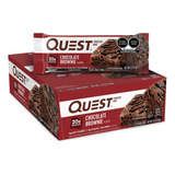 Barra De Proteínas Quest Brownie  5 Piezas Con Envío Gratis 